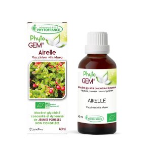 Airelle rouge bio – Gemmothérapie