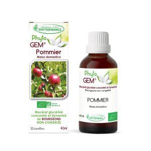 Pommier bio – Gemmothérapie