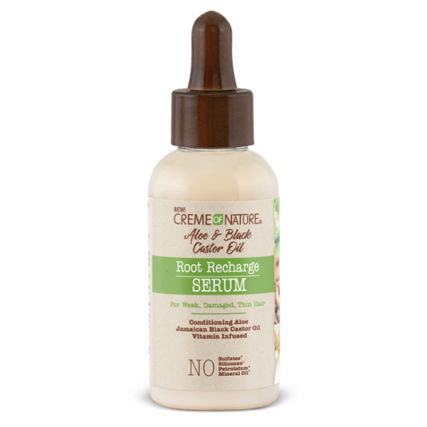 Sérum capillaire ALOE & RICIN NOIR 50ml (Root Recharge)