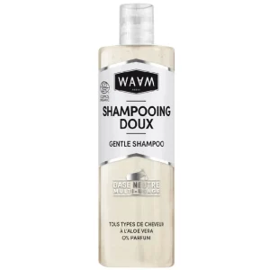 BASE SHAMPOING DOUX SANS PARFUM À L&rsquo;ALOE VERA – WAAM