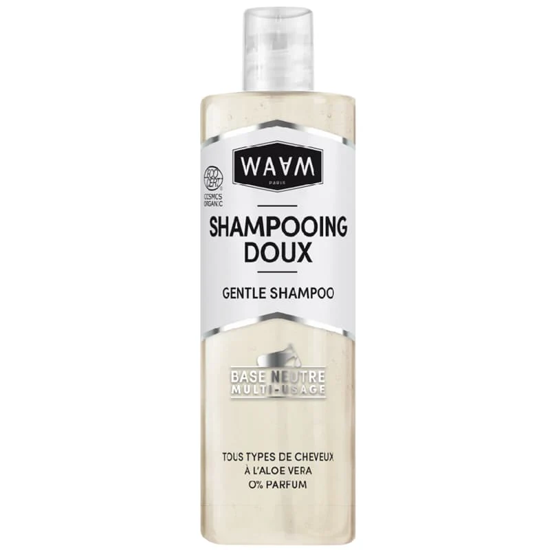 BASE SHAMPOING DOUX SANS PARFUM À L’ALOE VERA – WAAM