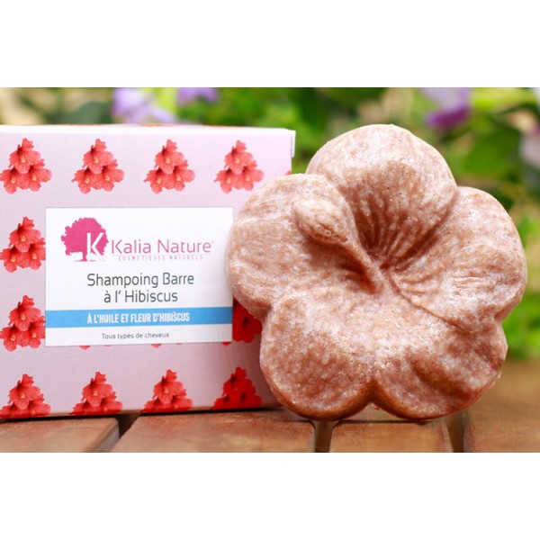Shampooing barre à l’HIBISCUS 60g