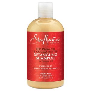 SHAMPOOING DÉMÊLANT – SHEA MOISTURE RED PALM OIL COCOA BUTTER