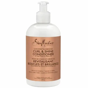 APRÈS-SHAMPOING CURL & SHINE – SHEA MOISTURE COCONUT HIBISCUS