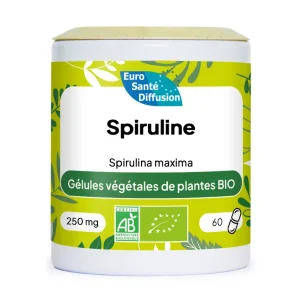 Gélules de Spiruline Bio (Origine France)