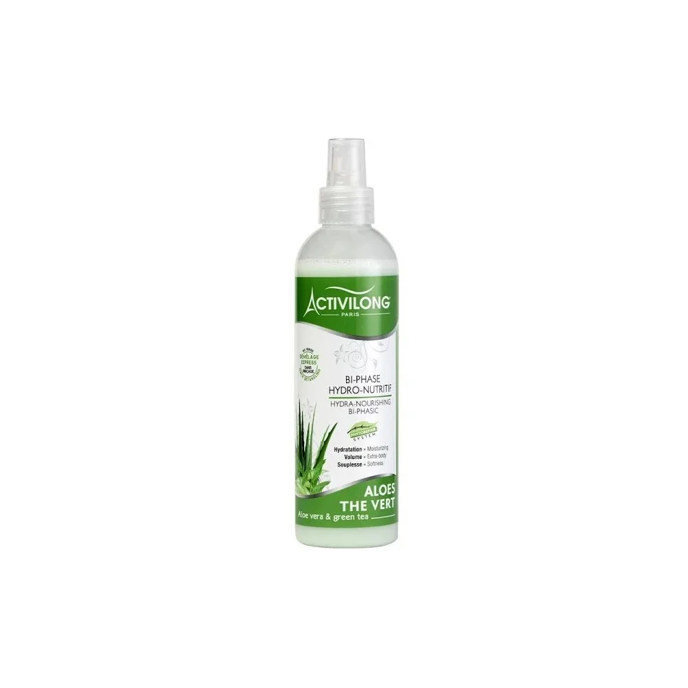 Spray Bi Phasic à l’Aloes et Thé Vert 240ml