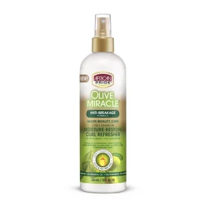 Spray rafraichissant hydratant & réparateur OLIVE MIRACLE 355ml (Curl refresher)