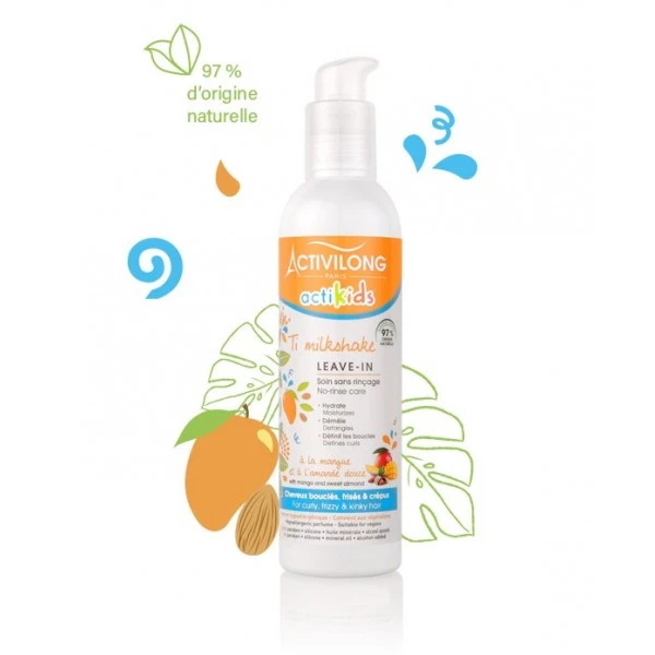 Ti Milkshake Leave-In MANGUE & AMANDE DOUCE 240ml (ACTIKIDS)