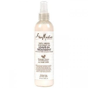 Traitement sans rinçage 100% VIRGIN COCONUT OIL 237ml (Leave In Treatment)