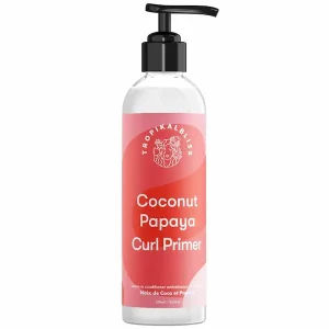 LEAVE IN COCONUT PAPAYA CURL PRIMER – TROPIKALBLISS