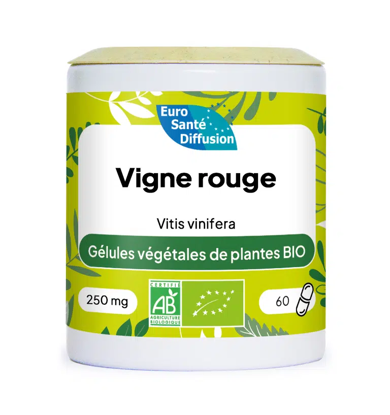 Gélules de Vigne rouge Bio