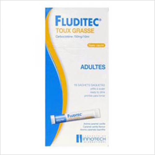 FLUDITEC 750 mg/10 ml ADULTES