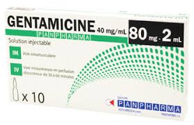 GENTAMYCINE 80 mg