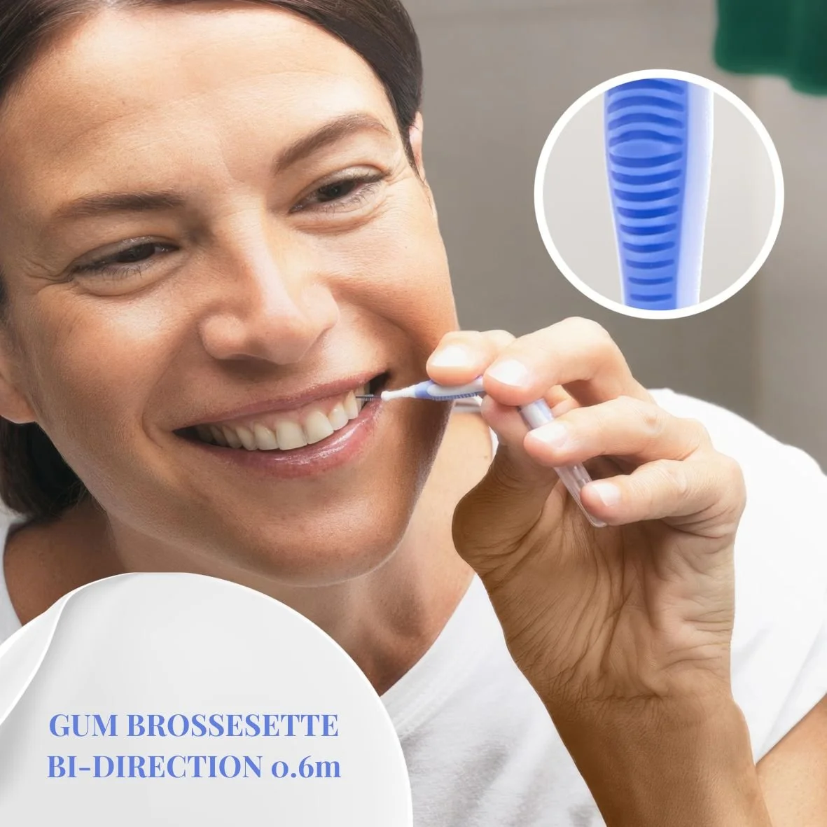 GUM Brossette Bi-Direction 0.6 mm – Image 2