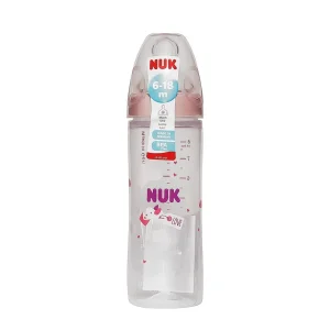 Nuk biberon silicone 6-18 mois
