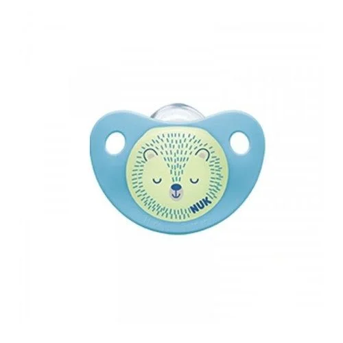 Nuk sucette en silicone trendline night 0-6 m