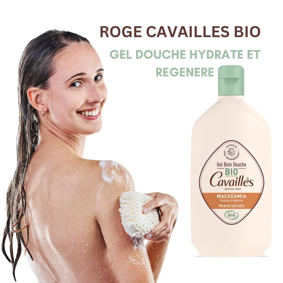 ROGE CAVAILLES Gel Bain Douche Macadamia – Image 2
