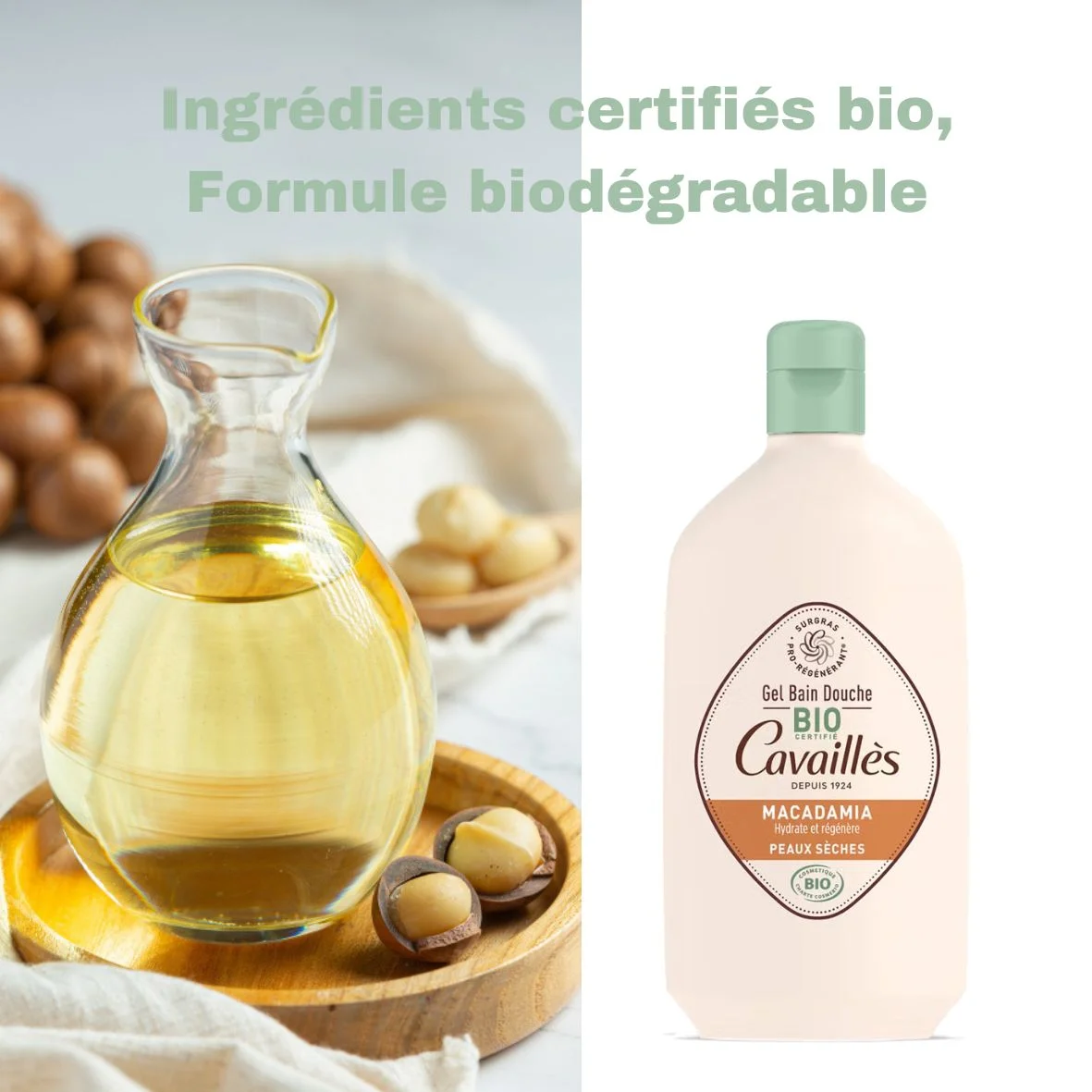 ROGE CAVAILLES Gel Bain Douche Macadamia – Image 4