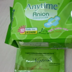 ANYTIME ANION SERVIETTE HYGIÉNIQUE