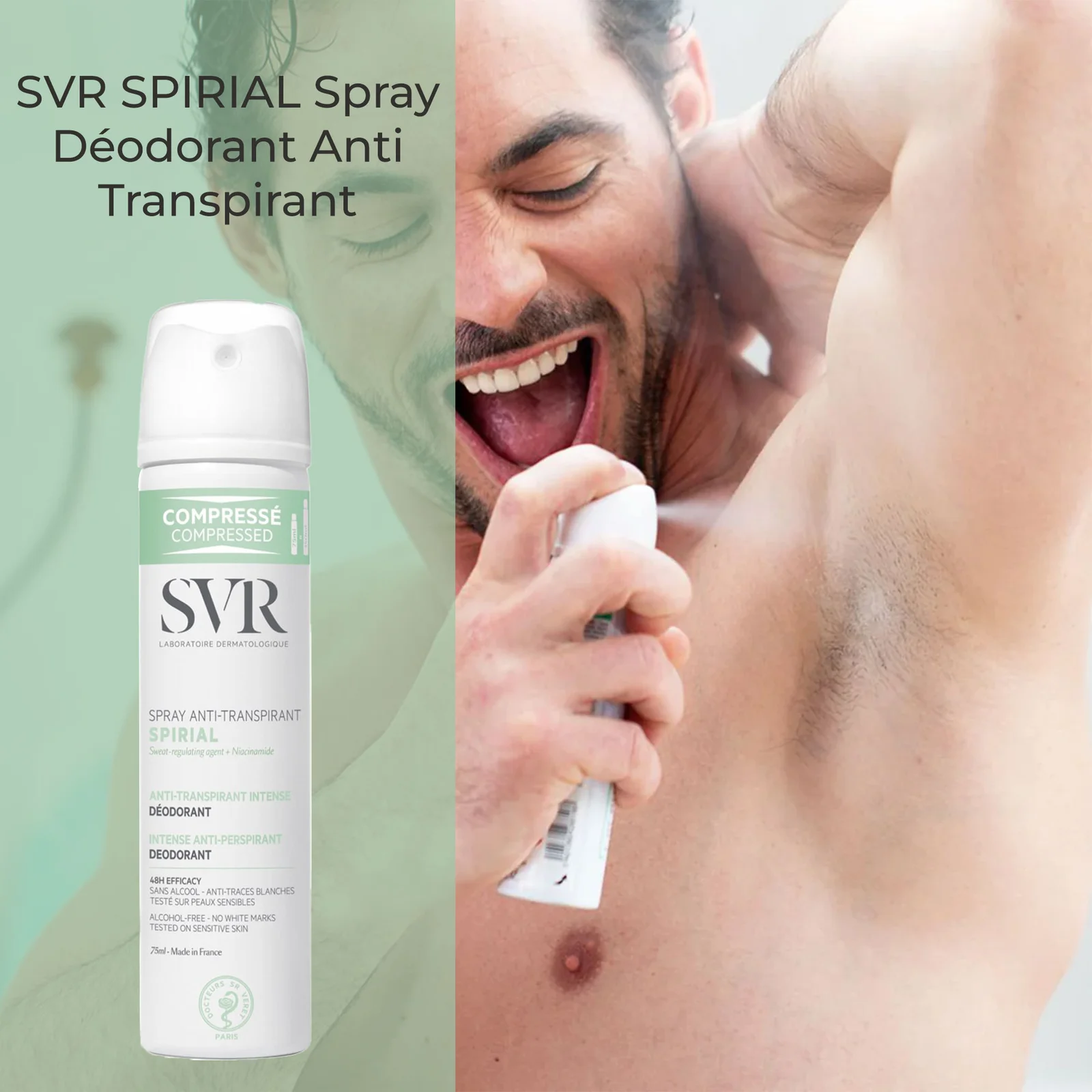 SVR SPIRIAL Spray Déodorant Anti Transpirant – Image 4
