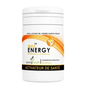 YOUNG HEALTH Max Energy 60 gélules