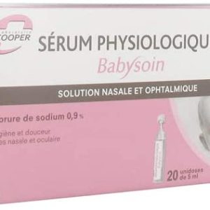 BABYSOIN SERUM PHYSIOLOGIQUE 5ML/20