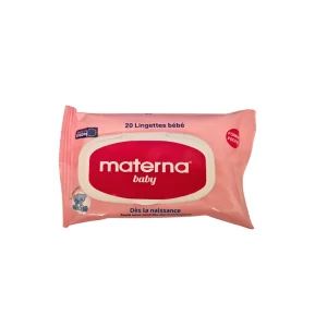 MATRERNA Bébé Lingettes Rose Pocket 20 Pièces