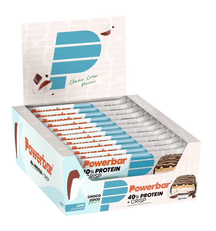 12 Barres 40% Crisp POWERBAR – 40g