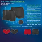 Shorty ThermoSeam technique pour le sport Thuasne Sport – Image 5