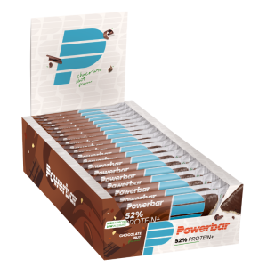 20 Barres Protéinées Protein+ 52% POWERBAR – 50g