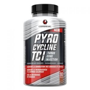 Bruleur de graisse Pyrocycline TCI 90CAPS CORGENIC Prix : 49,90 euros