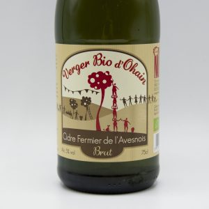Cidre brut des vergers bio d&rsquo;Ohain – 75cl