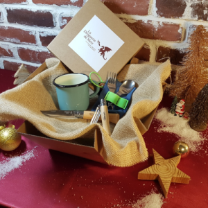 Coffret cadeau « Camping timbale »