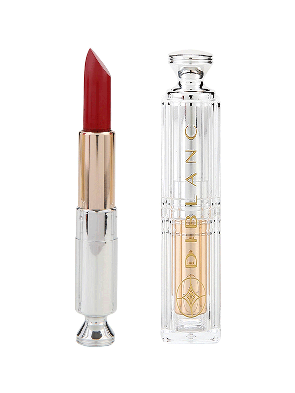 DIBLANC Vegan Plumping Lipstick – Camellia red