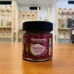 Houmous Pois chiches betterave – bio et local
