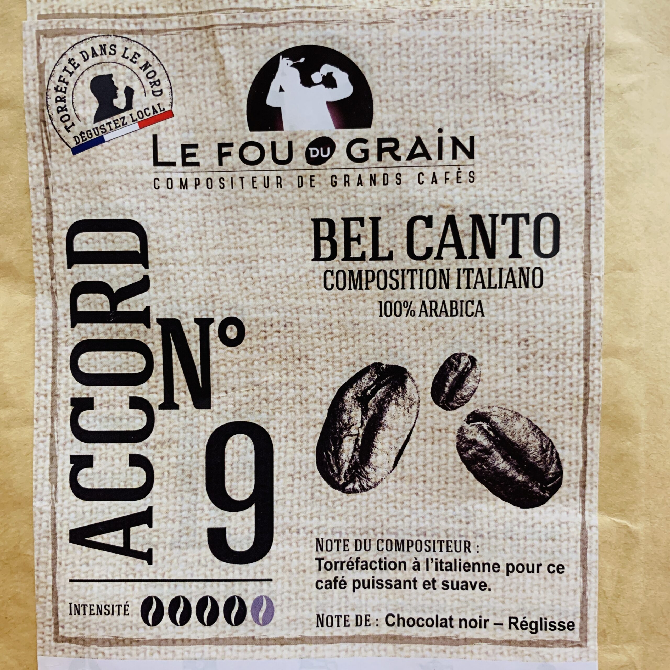 Café – Composition Bel Canto – Le Fou Du Grain