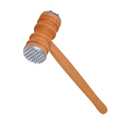 Marteau attendrisseur de viande en cerisier