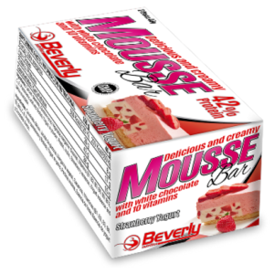 Barres protéinées Mousse Bar Beverly Nutrition Prix : 28,00 euros