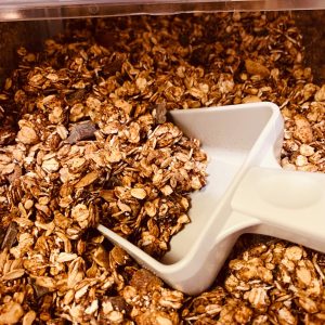 Muesli L’irrésistible chocolat/noisettes – Bio