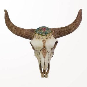 Crâne de taureau – tribal