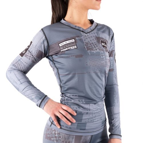 Rashguard femme de jiu jitsu Nosso Estilo Boa Fightwear Prix : 50,00 euros – Image 2