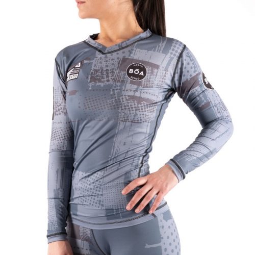 Rashguard femme de jiu jitsu Nosso Estilo Boa Fightwear Prix : 50,00 euros – Image 3
