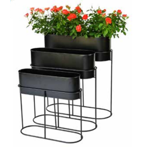Supports pour plantes ovales